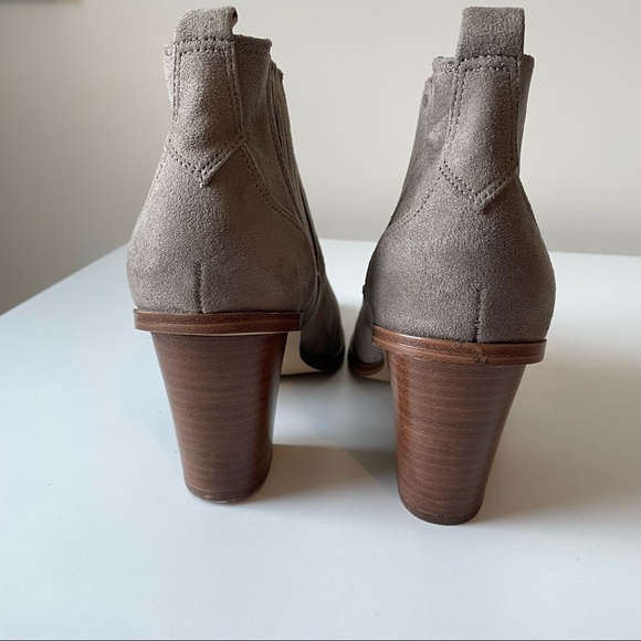 Nine West Mayley Vegan Suede Ankle Booties - Picture 3 of 7